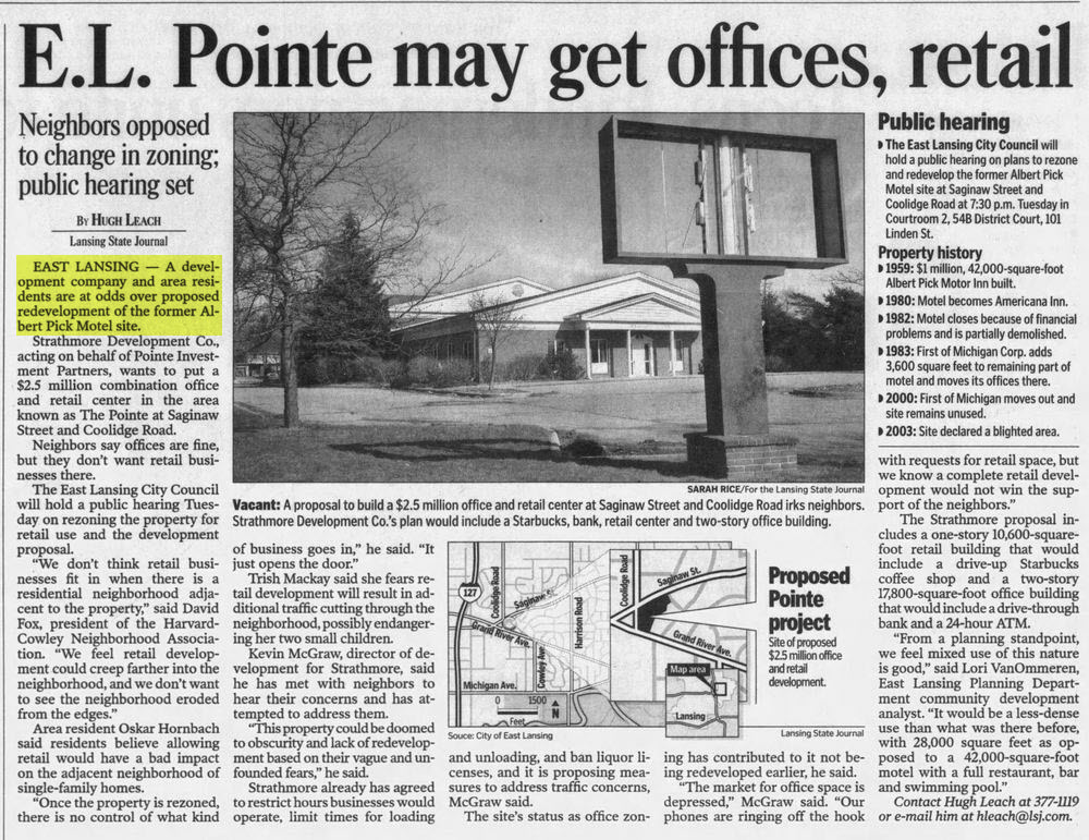 Albert Pick Motor Hotel - Mar 14 2004 Re-Development (newer photo)
